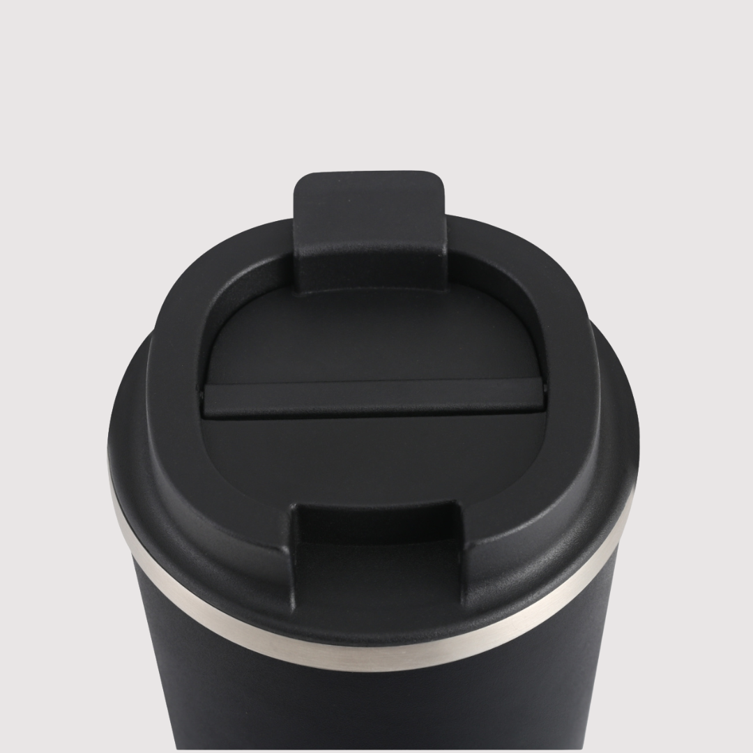 DOUBLE WALL VACUUM STAINLESS STEEL COFFEE MUG - 350ml