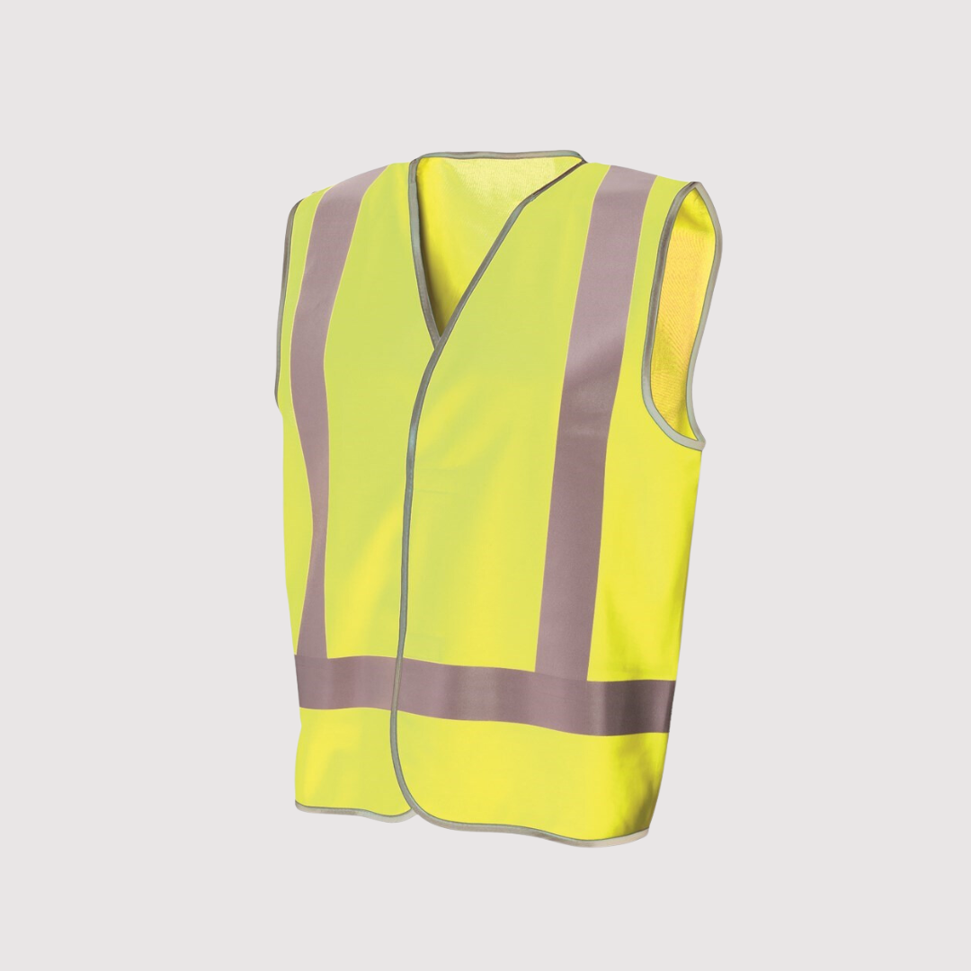 Frontier Recycled Hi-Vis Safety Vest with Reflective Tape (Copy) Bunzl