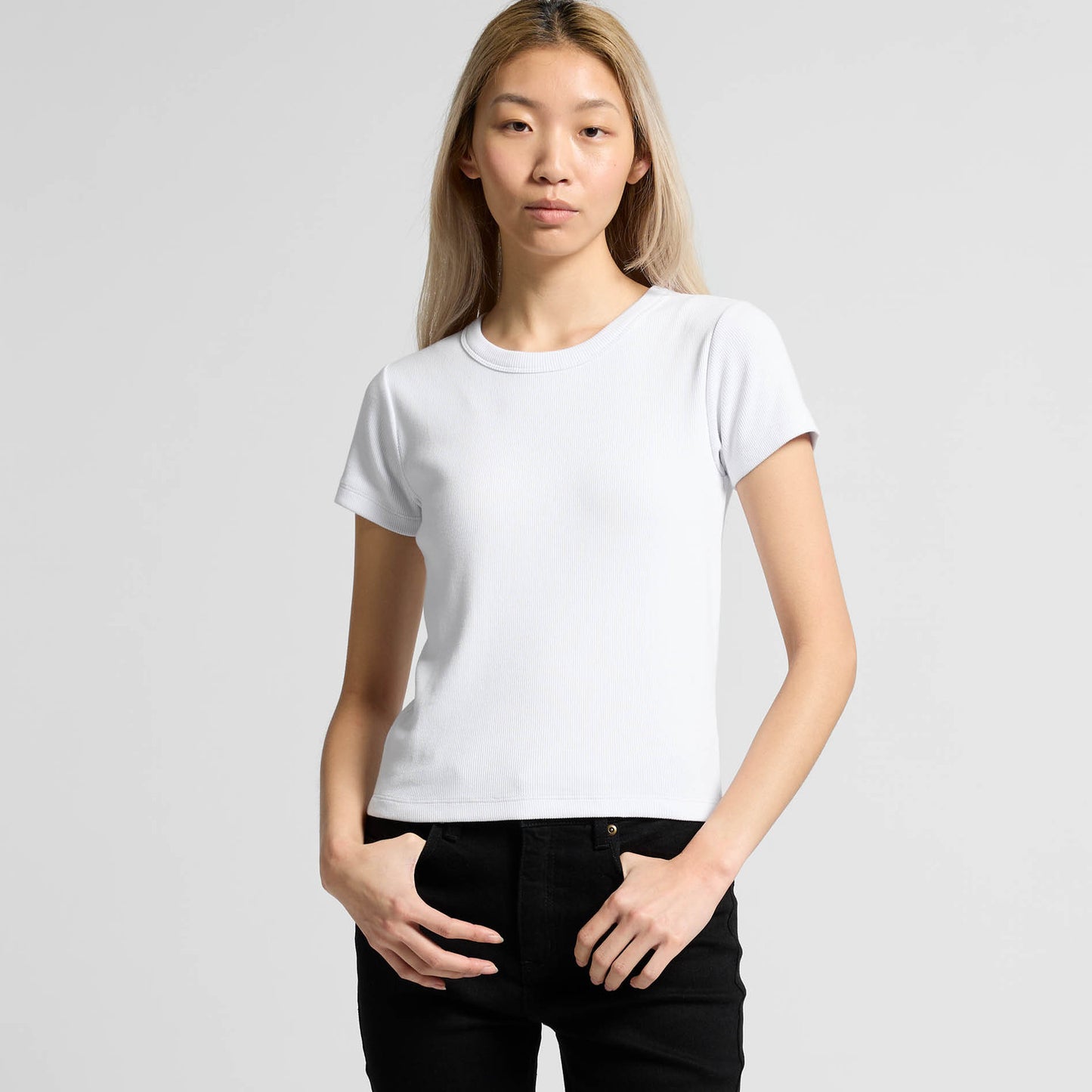 Women's Organic Rib Tee - 4029G