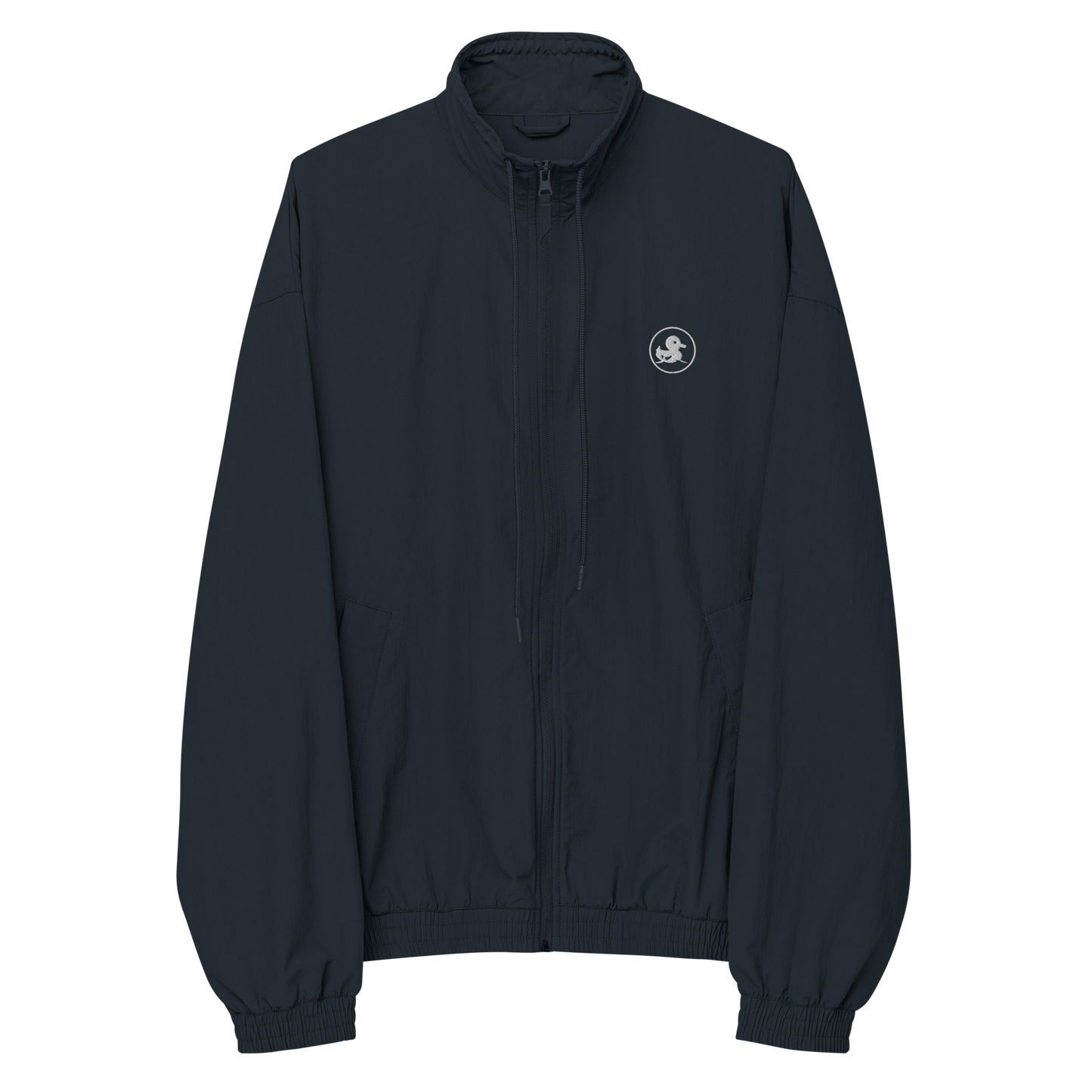 LUCKE Tracksuit Jacket | Recycled Nylon & Polyester | Navy LUCK•E