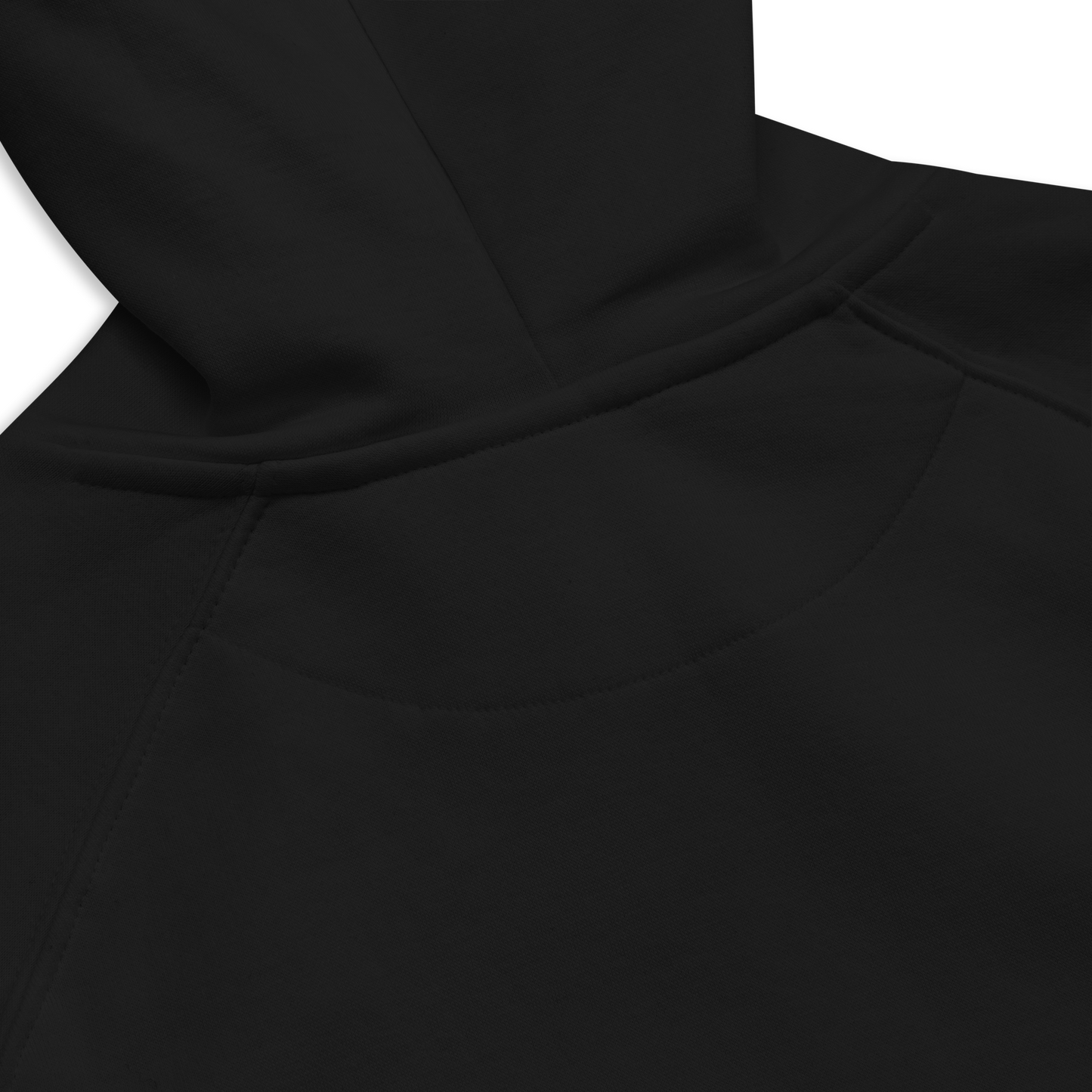 The Raglan Hoodie | 80% Organic Cotton 20% RPET | Duck Black LUCK•E