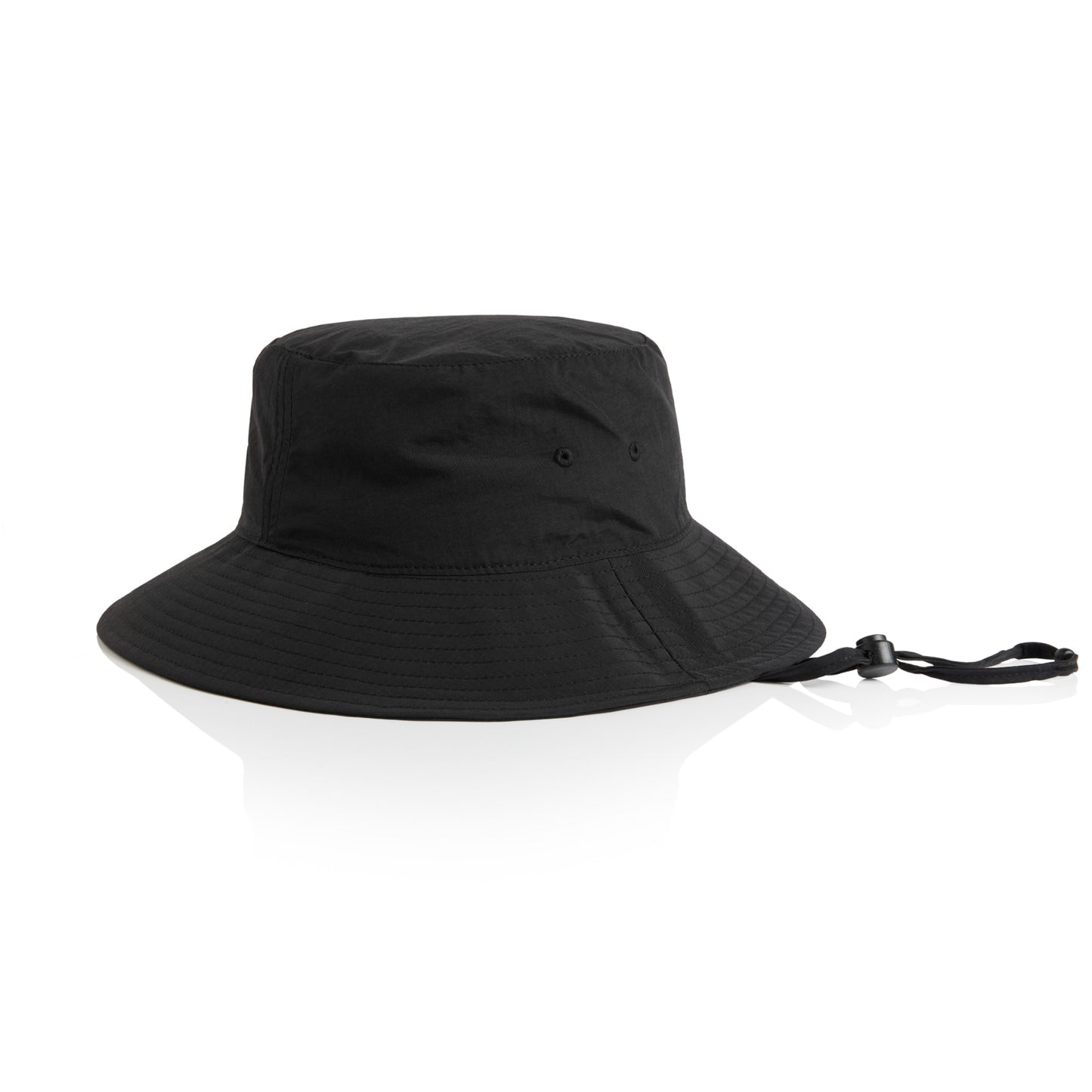 Nylon Wide Brim Bucket Hat | 1174