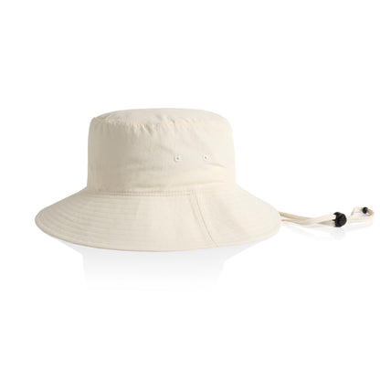 Nylon Wide Brim Bucket Hat | 1174