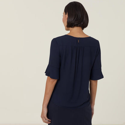 Women's Fluted Sleeve Top [Demo] Avignon