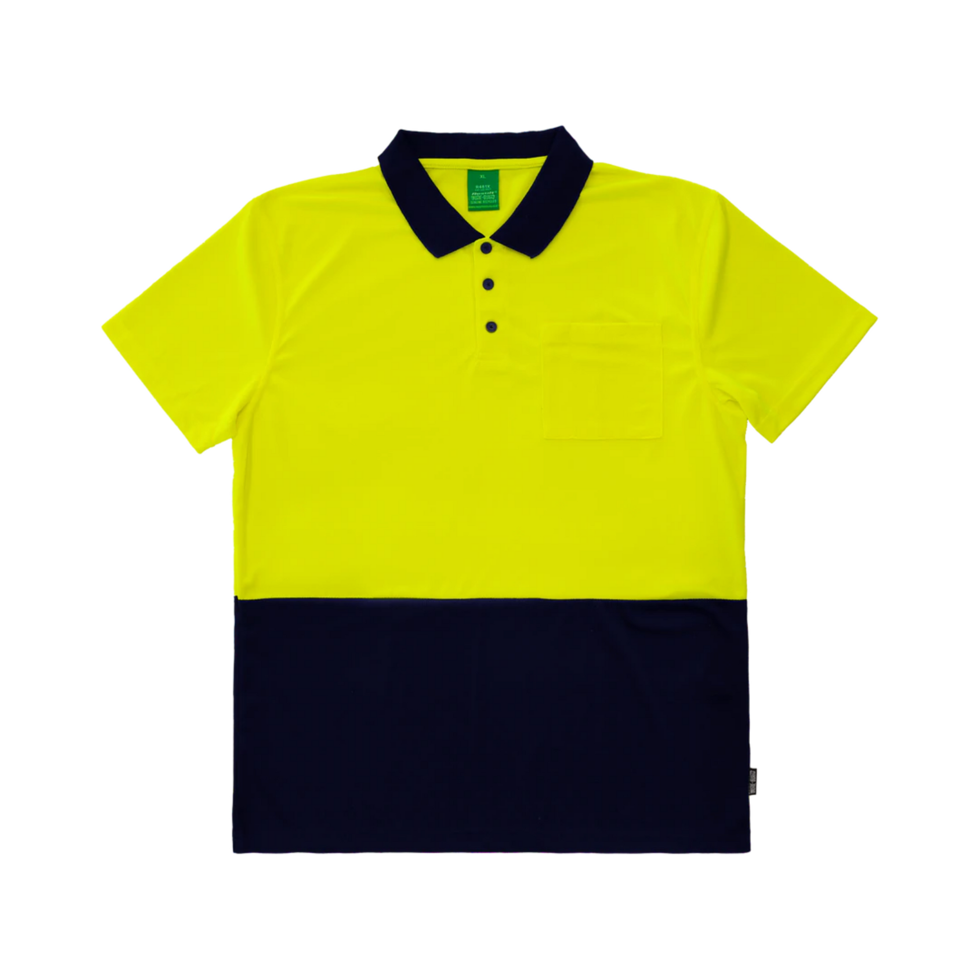 Hi Vis Recycled Short Sleeve Polo Result