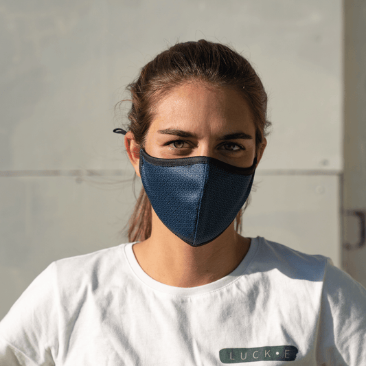 LUCKEStaple™ Reusable Mask | Ocean Balance™ | Storm LUCK•E