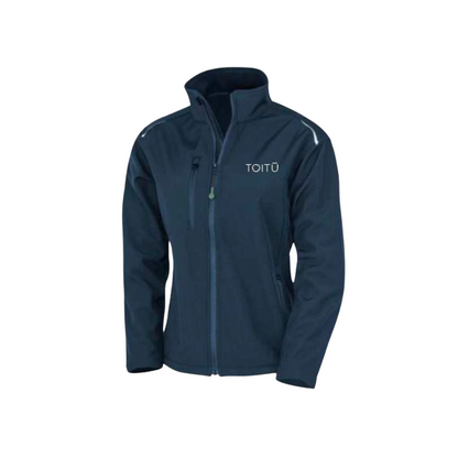 Women's Recycled Softshell Jacket | Toitū Result