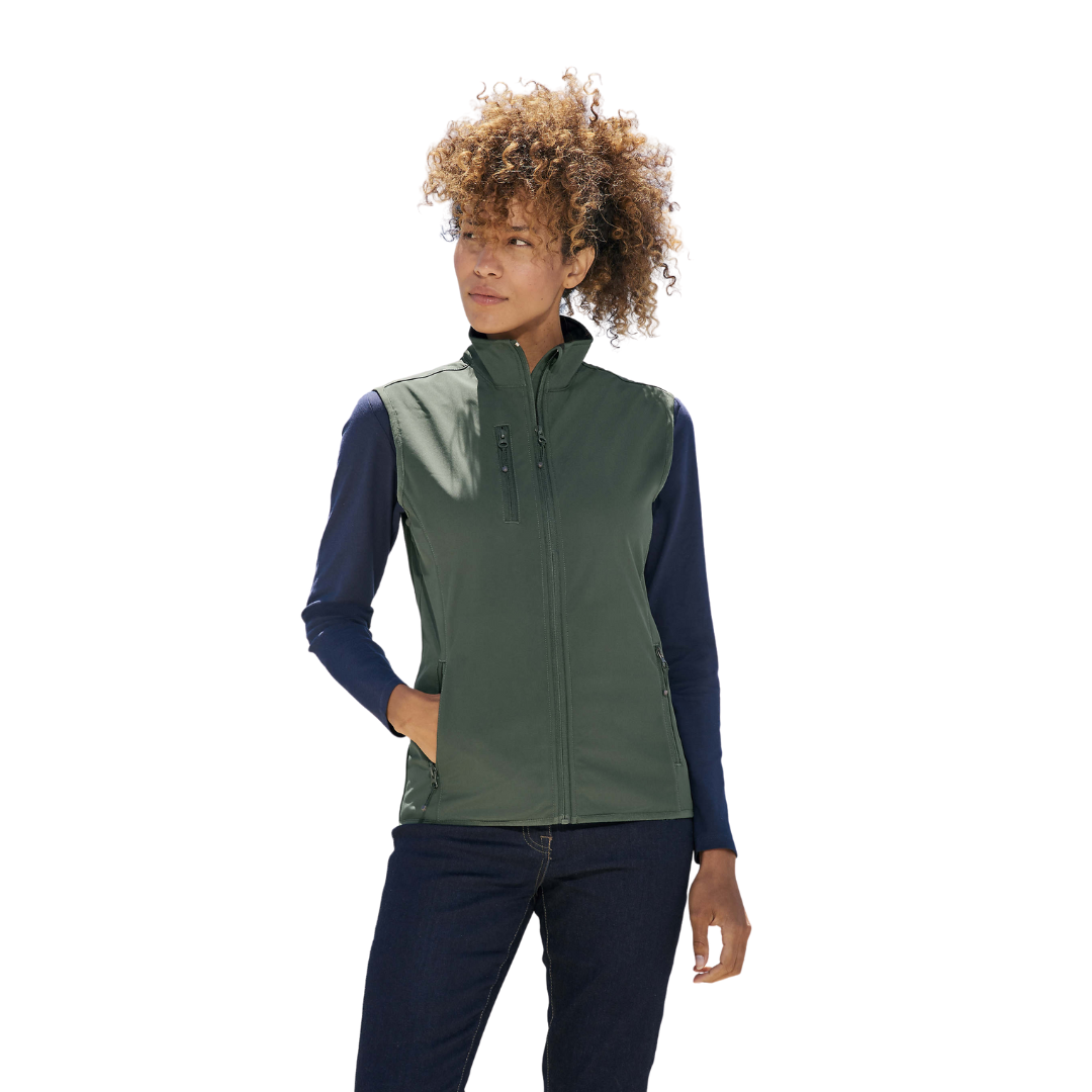 Women's Recycled Vest Softshell Jacket Sol's