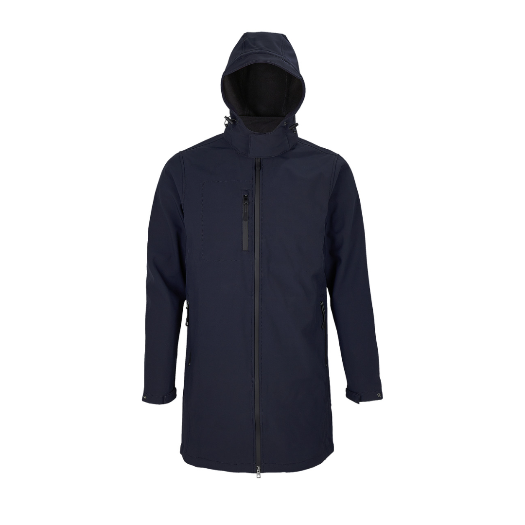 Men's Long Softshell Jacket | Recycled Plastic LUCK•E