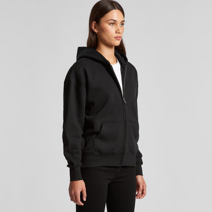 Women's Relaxed Zip Hoodie | Recycled Polyester AS Colour