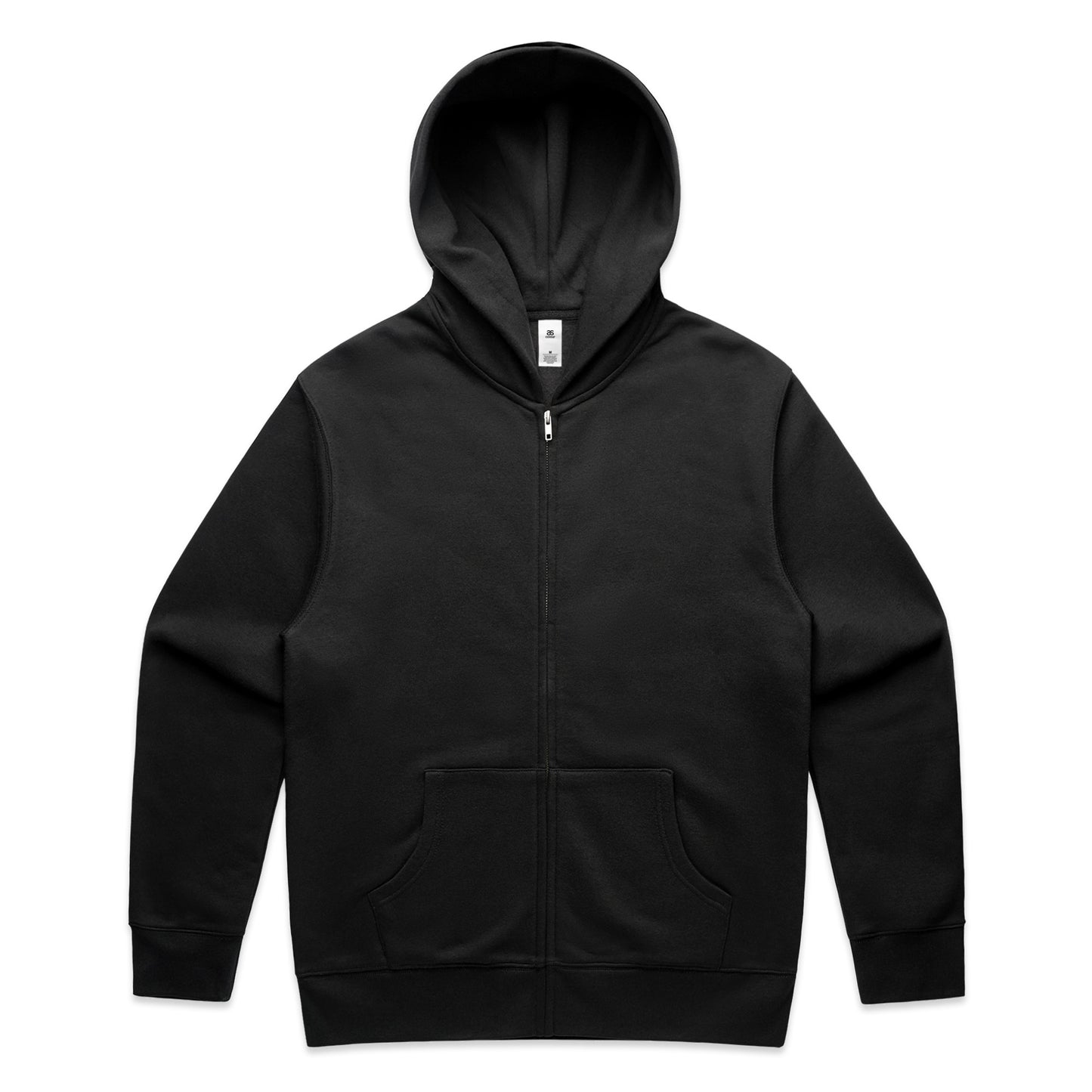 Mens Relaxed Zip Hoodie | Recycled Polyester AS Colour