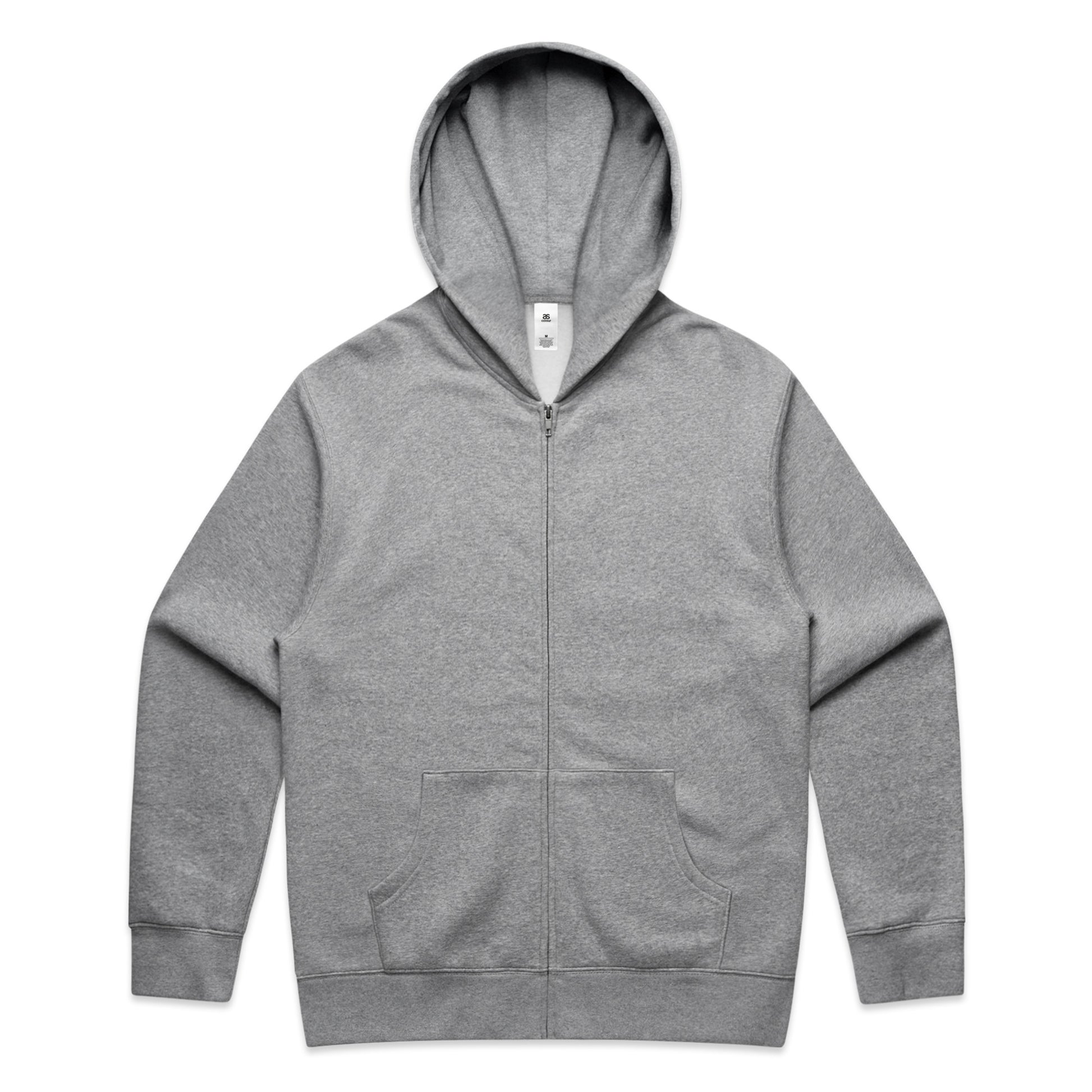 Mens Relaxed Zip Hoodie | Recycled Polyester AS Colour