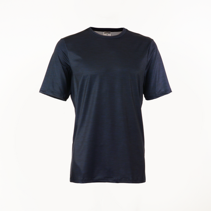 Deep Blue | Short Sleeve Tech Tee | Made From 92% Recycled Ground Coffee Polyester | Male/Unisex LUCK•E