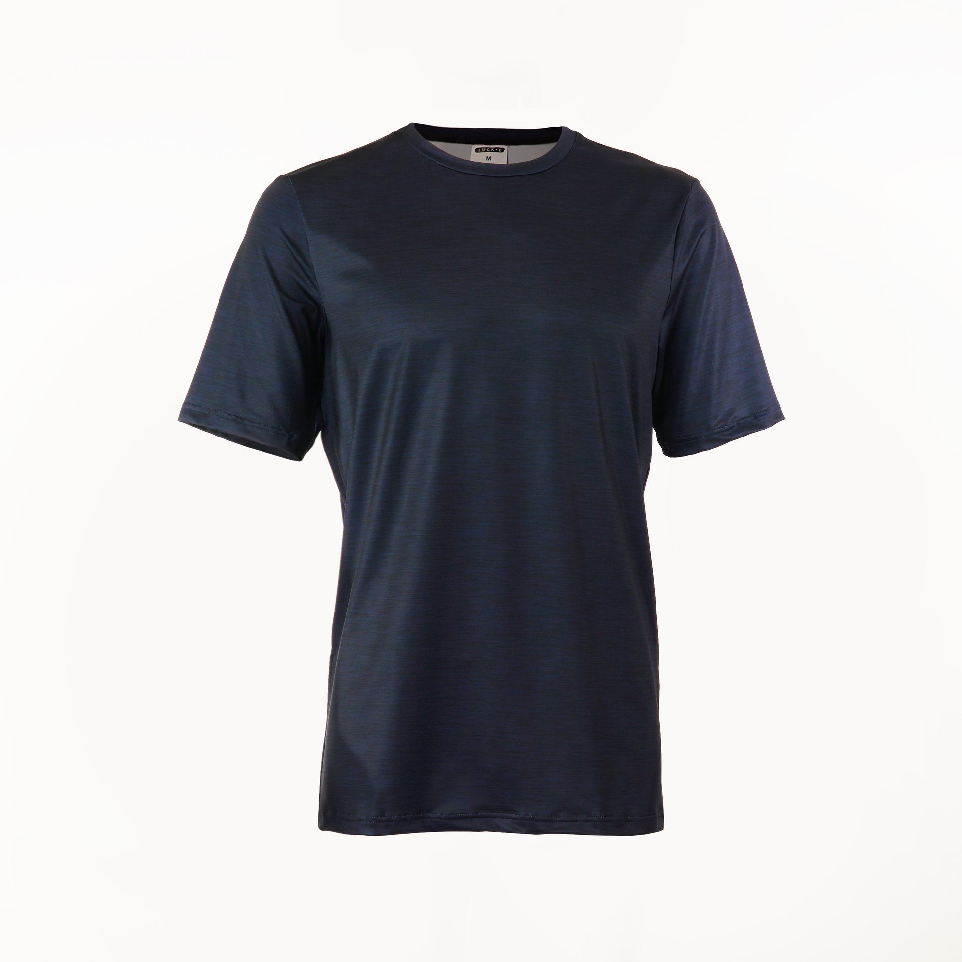 Deep Blue | Short Sleeve Tech Tee | Made From 92% Recycled Ground Coffee Polyester | Youth LUCK•E