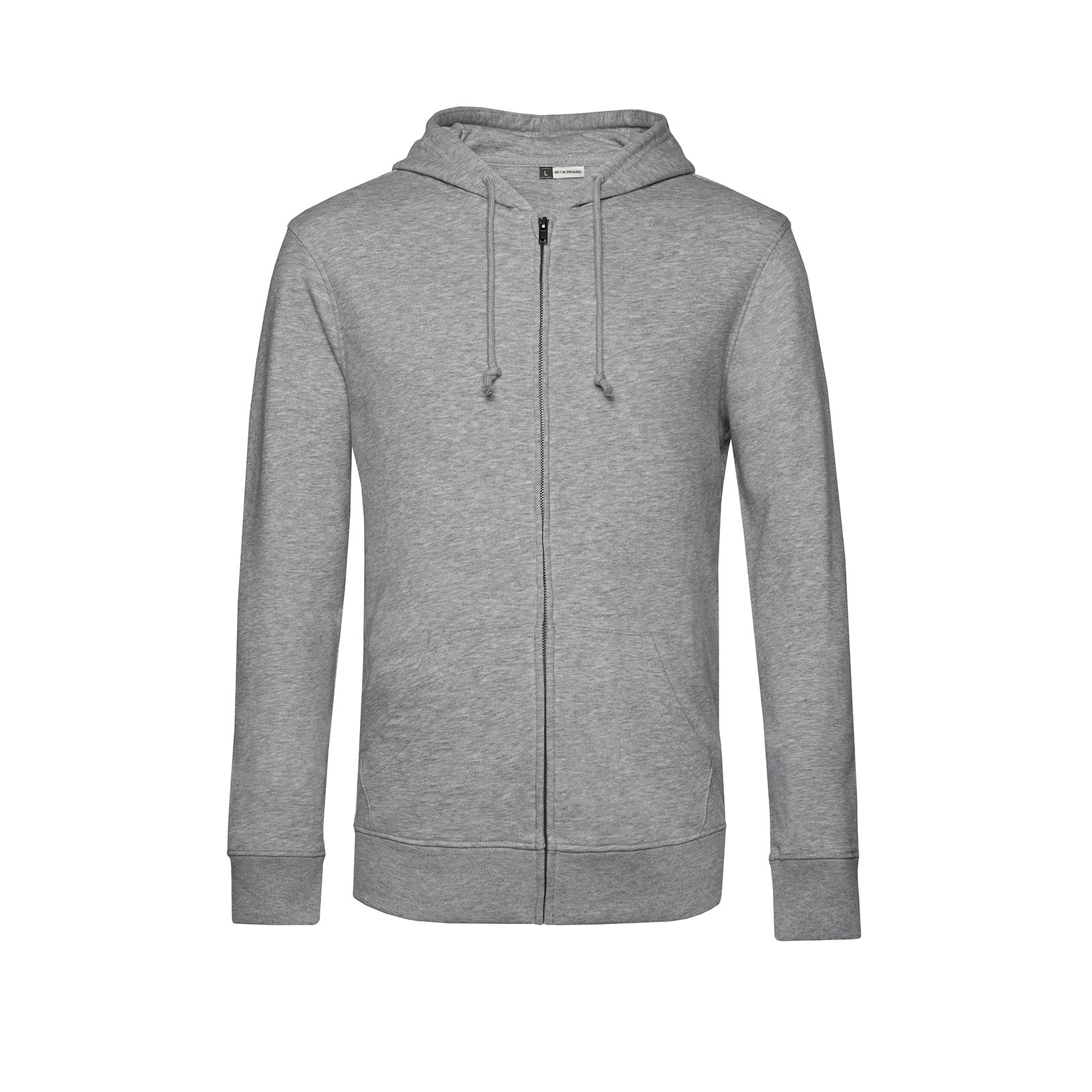 Organic Hoodie With Zip  | Recycled Polyester | Custom LUCK•E