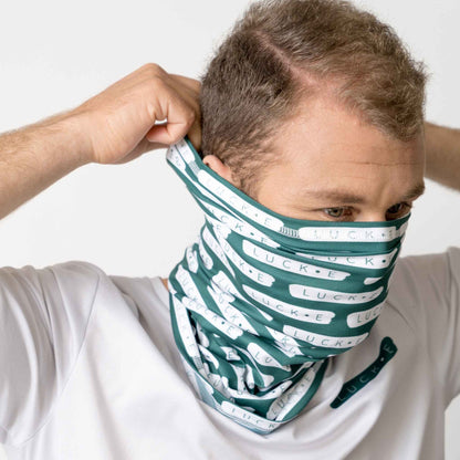 MBSC Neck Gaiter | Recycled Ocean Polyester LUCK•E